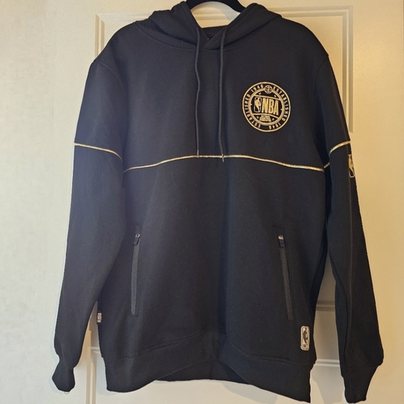 New NBA Men's Black Golden Rule Hoodie Sweatshirt sz medium - Picture 3 of 6